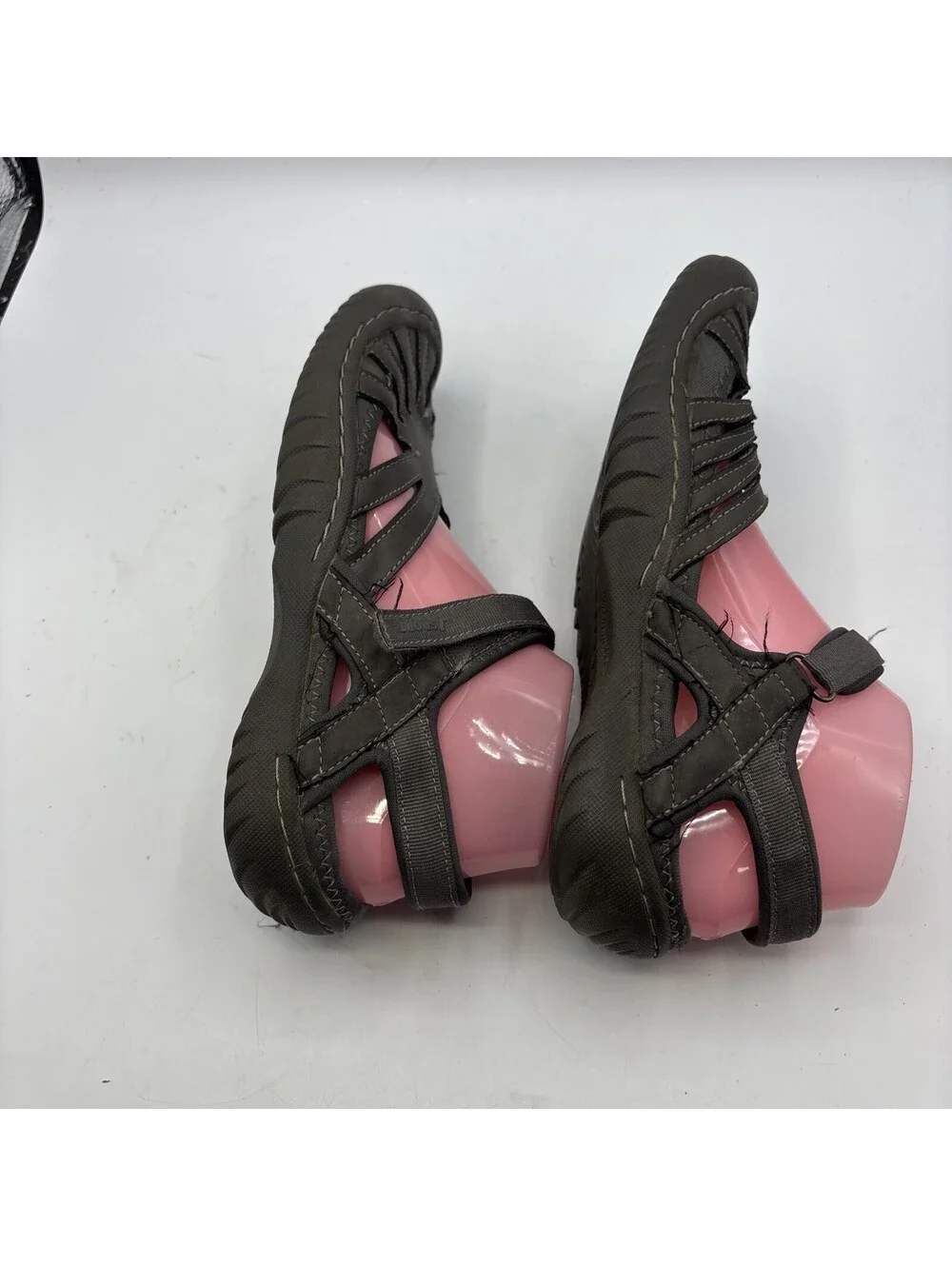 Gray Women’s JBU Sport All Terrain Traction Poppy Shoe Sandal Maryjane Size 7.5